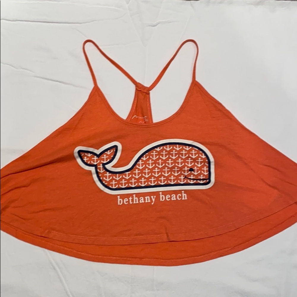 Miami Style Bethany Beach Whale Crop Top